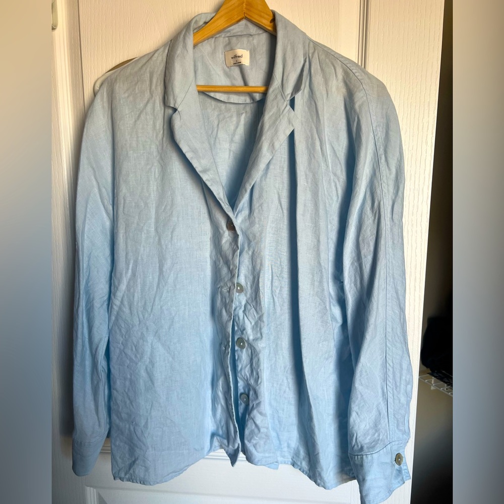 Wilfred Freeform Linen Shirt
